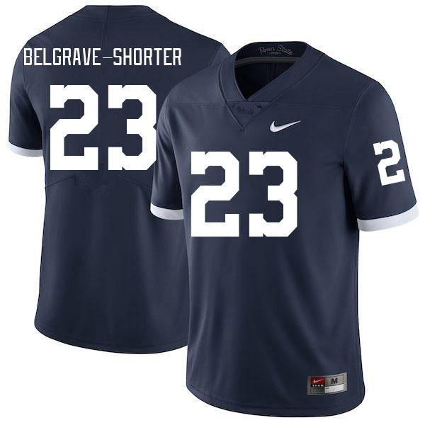 Men #23 Antoine Belgrave-Shorter Penn State Nittany Lions College Football Jerseys Stitched-Retro